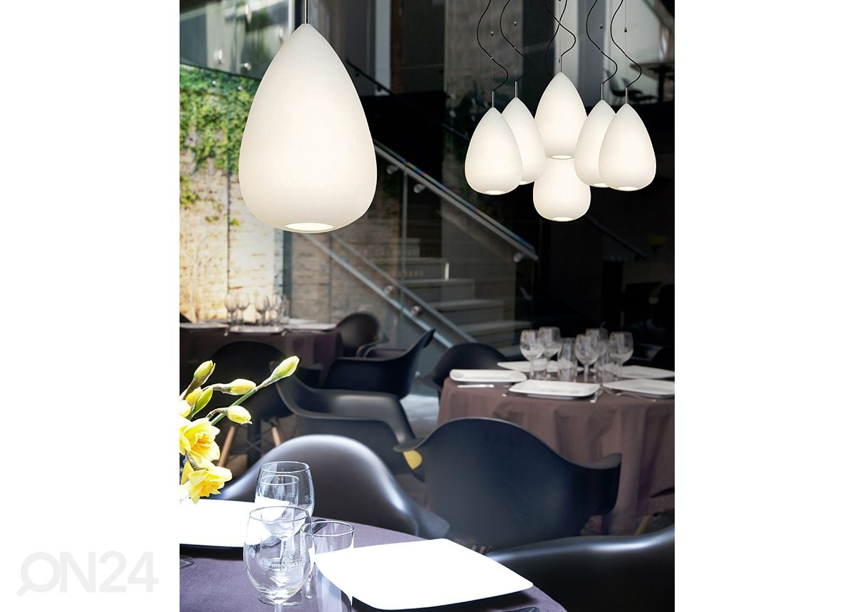 Rippvalgusti Mirage 6, kroom/valge suurendatud