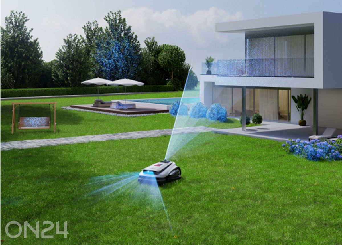 Robotmuruniiduk Ecovacs Goat A1600 LiDAR PRO, 1600m², TruEdge trimmer suurendatud