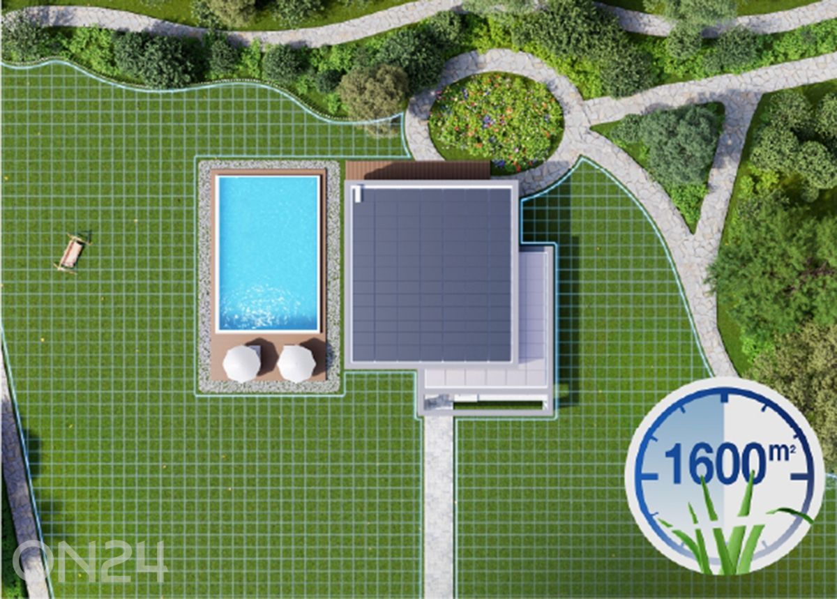 Robotmuruniiduk Ecovacs Goat A1600 LiDAR PRO, 1600m², TruEdge trimmer suurendatud