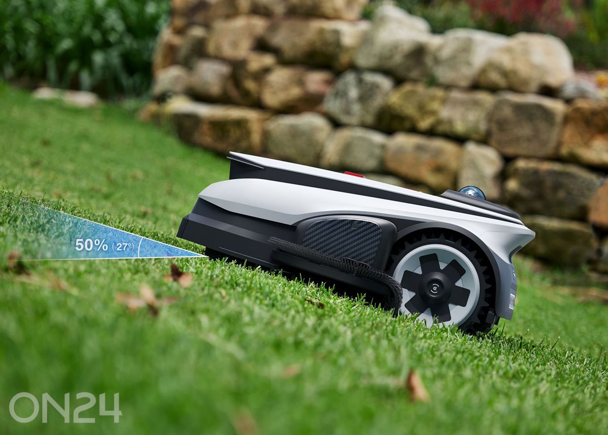 Robotmuruniiduk Ecovacs Goat A1600 LiDAR PRO, 1600m², TruEdge trimmer suurendatud