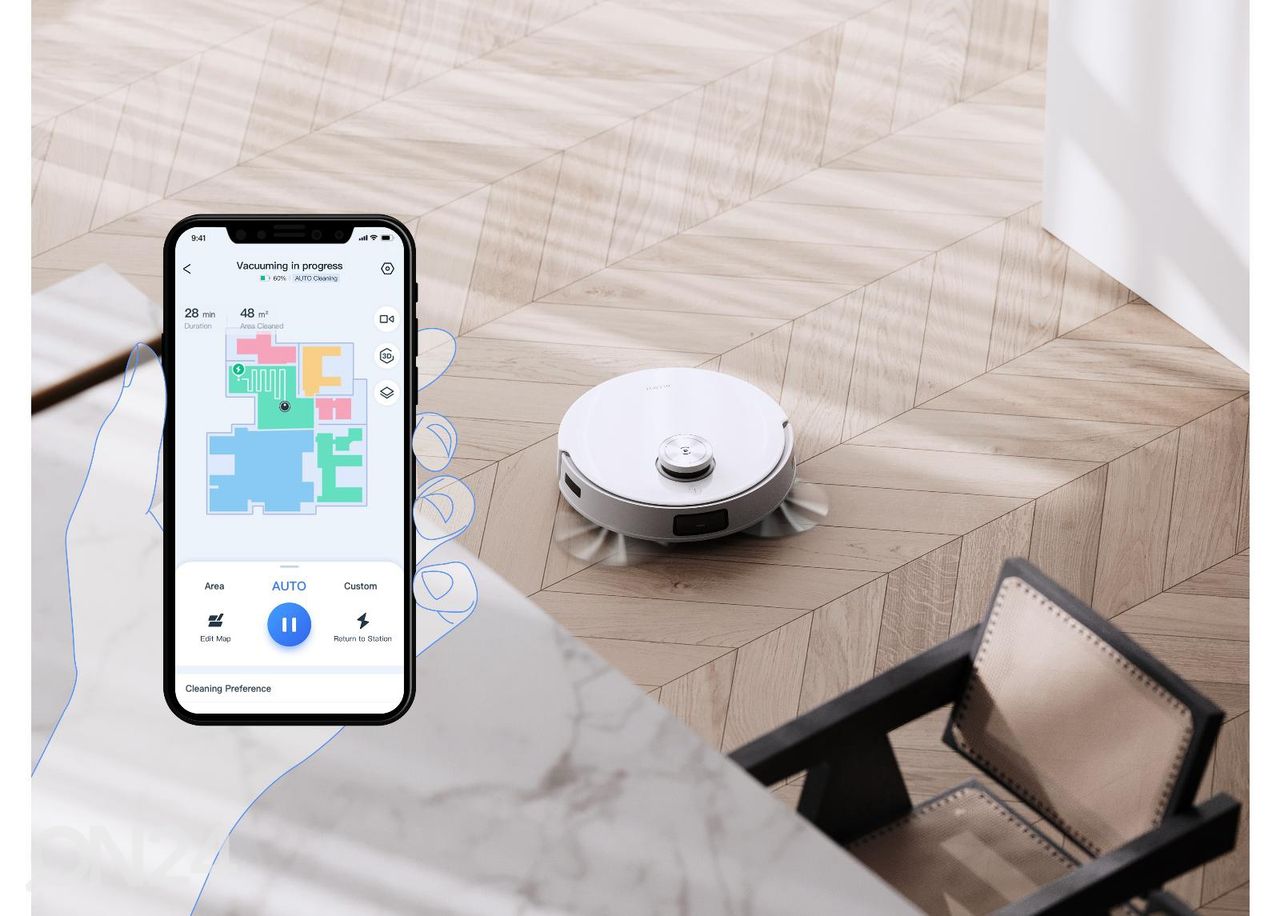 Robottolmuimeja ECOVACS DEEBOT T10 suurendatud