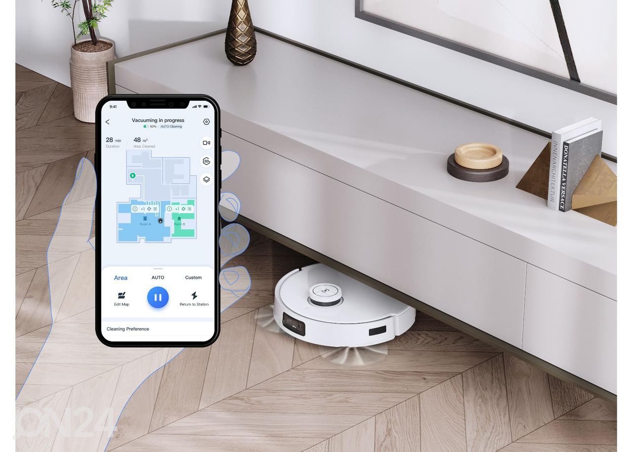 Robottolmuimeja ECOVACS DEEBOT T10 suurendatud