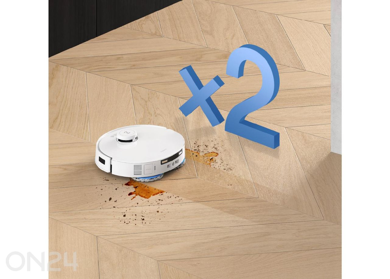 Robottolmuimeja Ecovacs Deebot T30C PRO WHITE EU suurendatud