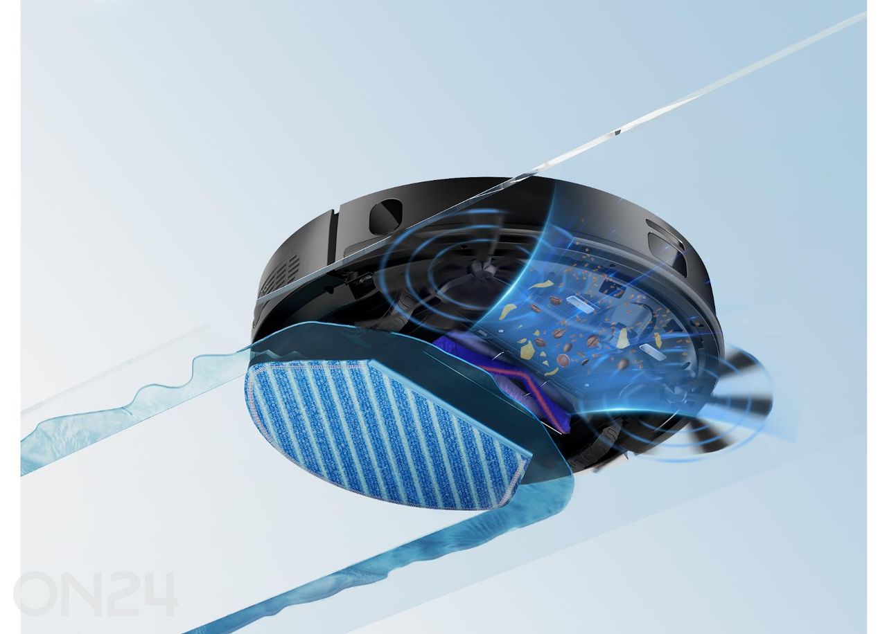 Robottolmuimeja Midea M7 Evo, must suurendatud