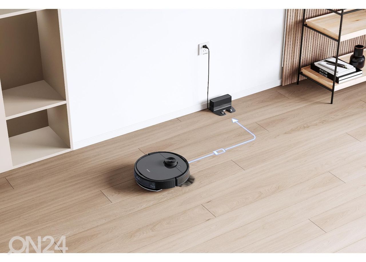 Robottolmuimeja mopiga ECOVACS DEEBOT N8 BLACK suurendatud