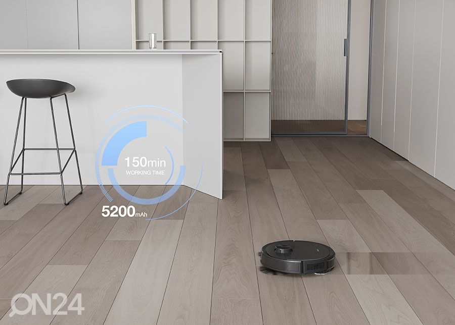 Robottolmuimeja mopiga ECOVACS DEEBOT OZMO T9 AIVI suurendatud