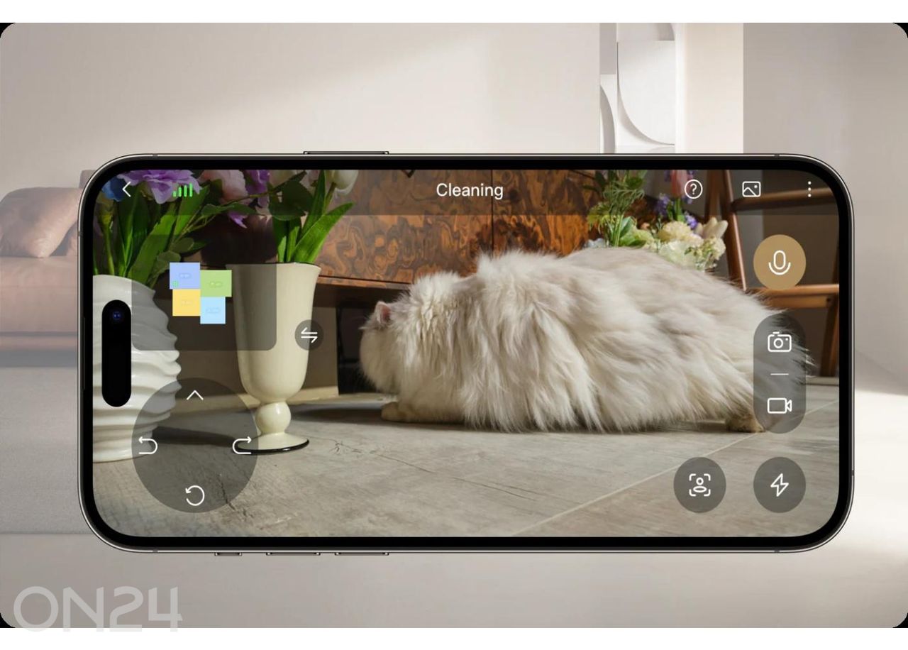 Robottolmuimeja MOVA V50 Ultra, märg- ja kuivpuhastus suurendatud