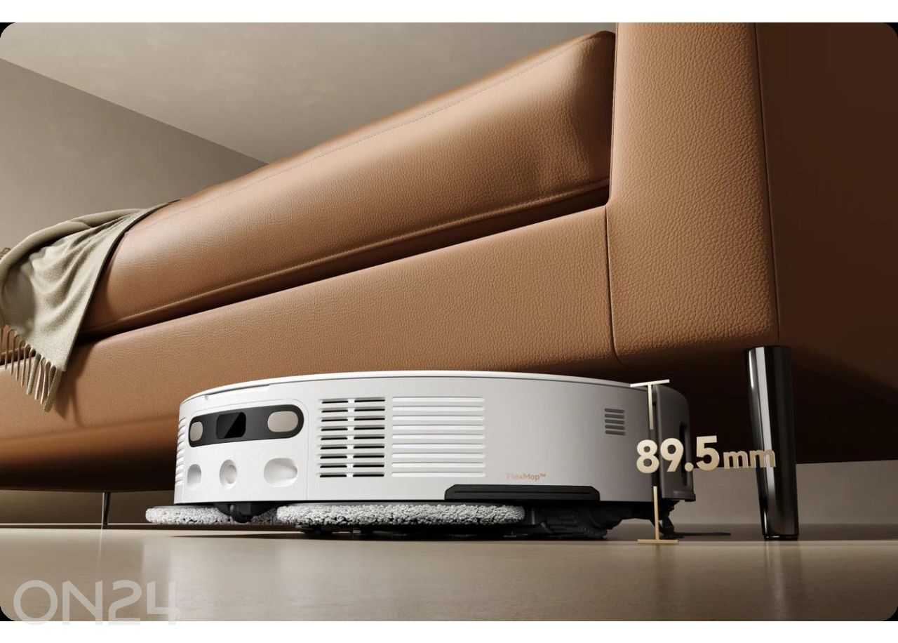 Robottolmuimeja MOVA V50 Ultra, märg- ja kuivpuhastus suurendatud