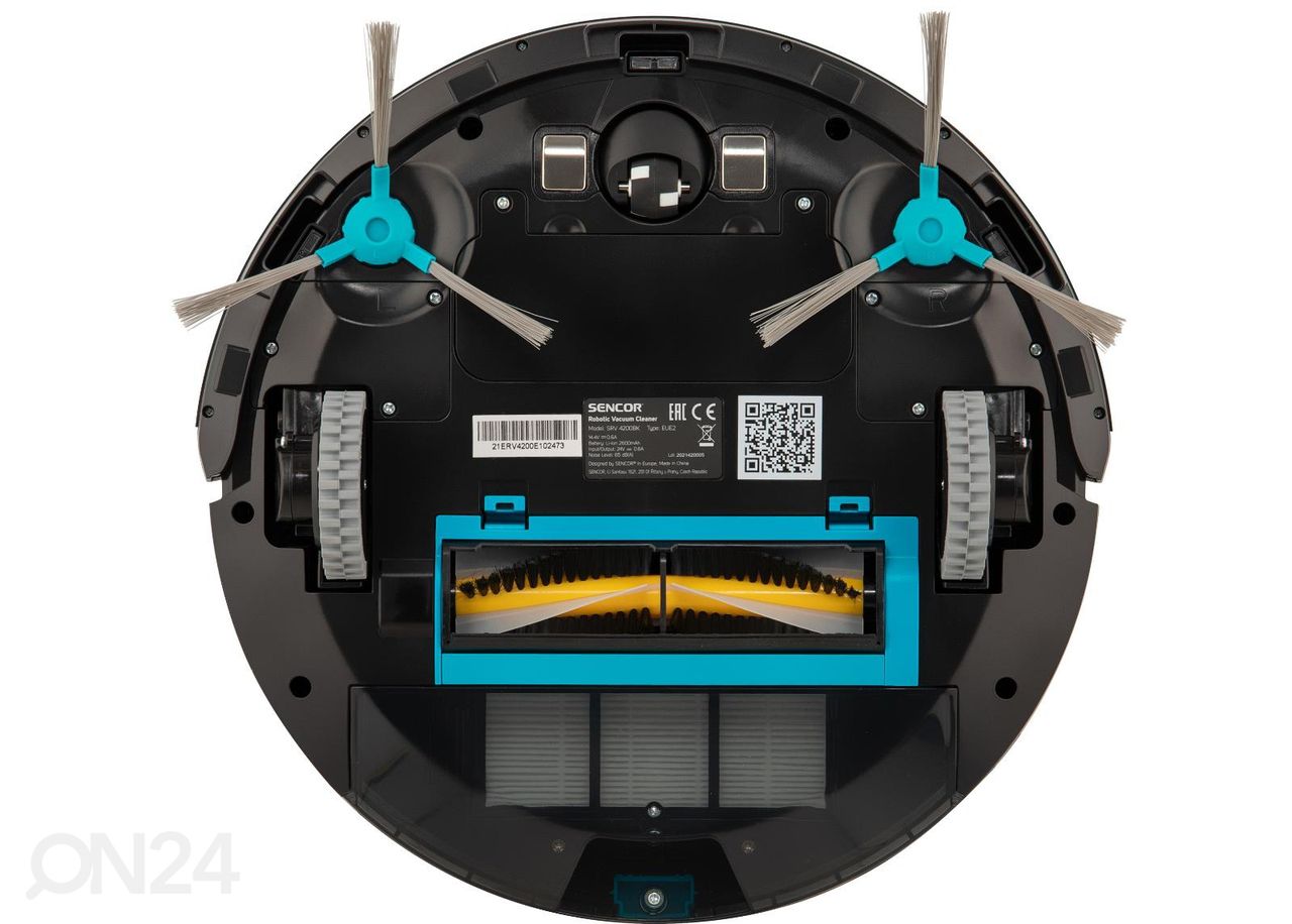 Robottolmuimeja Sencor SRV4200BK suurendatud