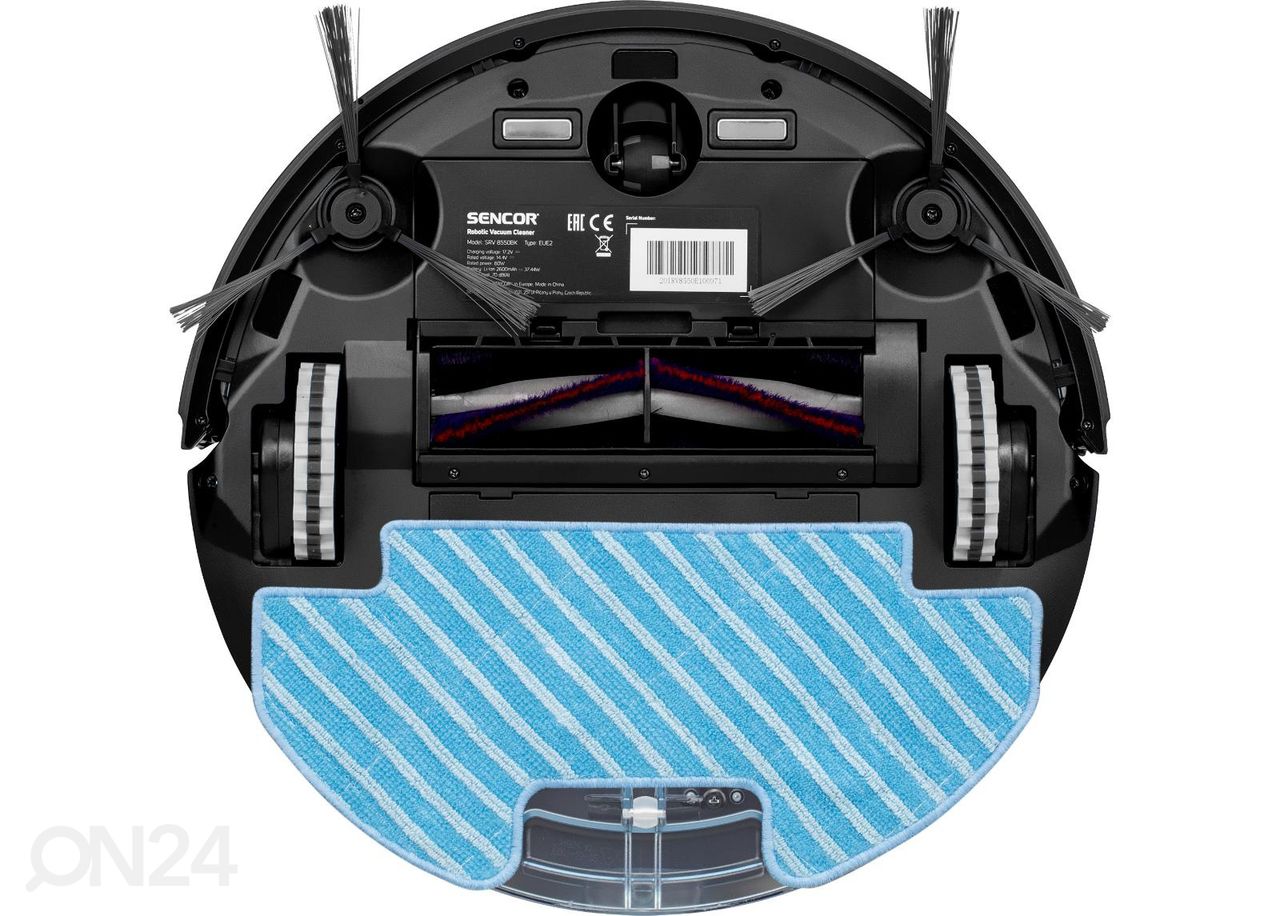 Robottolmuimeja Sencor SRV8550BK Nav.16.0 suurendatud