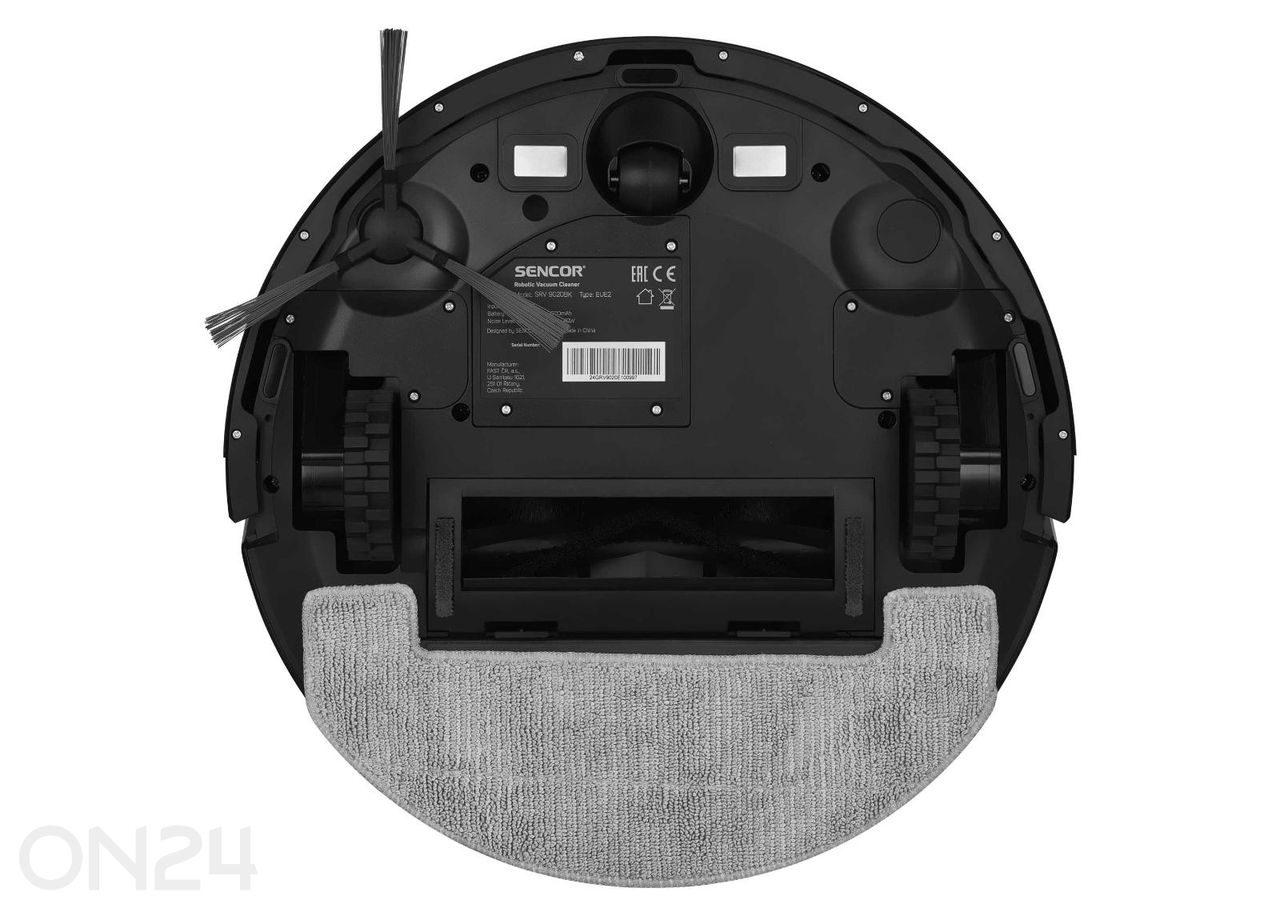 Robottolmuimeja Sencor SRV9020BK suurendatud
