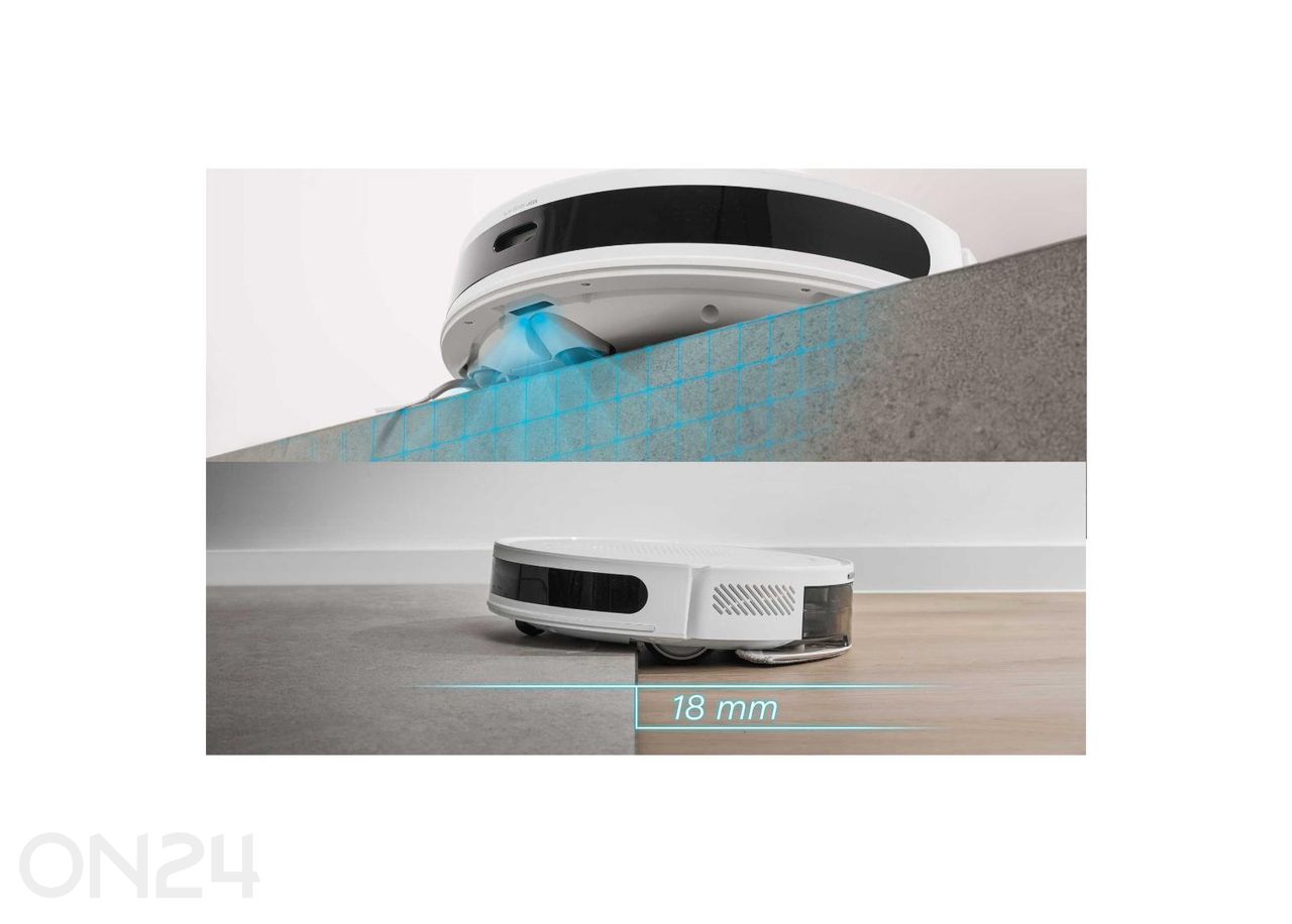 Robottolmuimeja tühjendusjaamaga Sencor SRV7485WH suurendatud