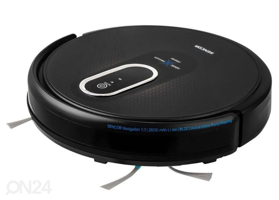 Robottolmuimeja WiFi ja mopiga Sencor SRV6250BKEUE3 suurendatud