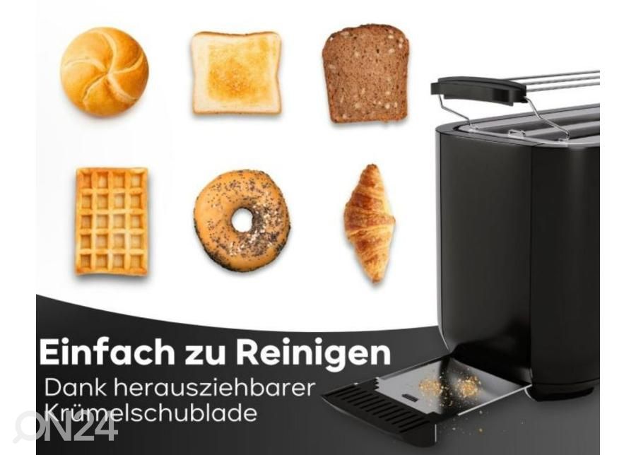 Röster 4 viilule Clatronic TA3802B suurendatud