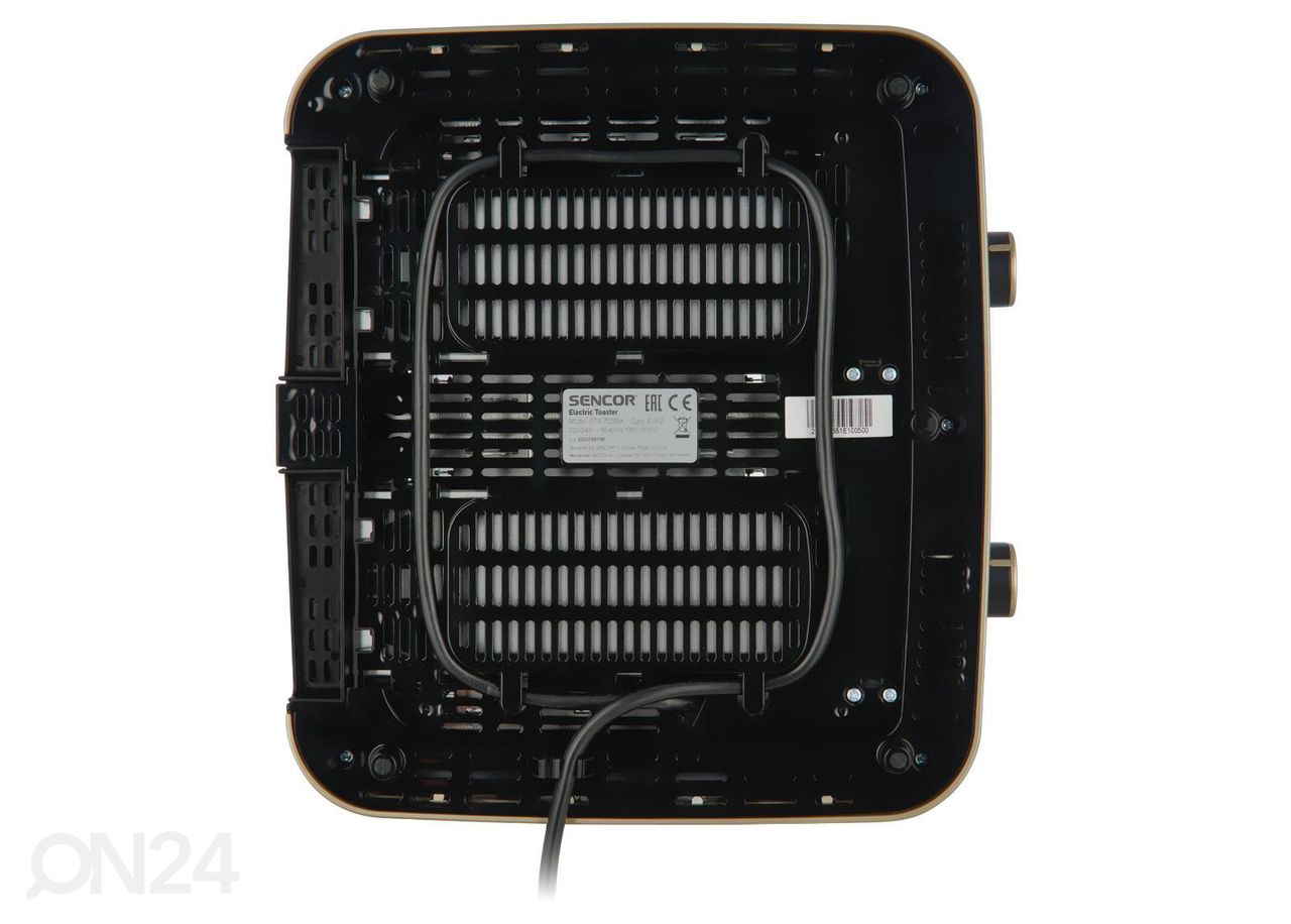 Röster 4 viilule Sencor STS7551BK, must suurendatud