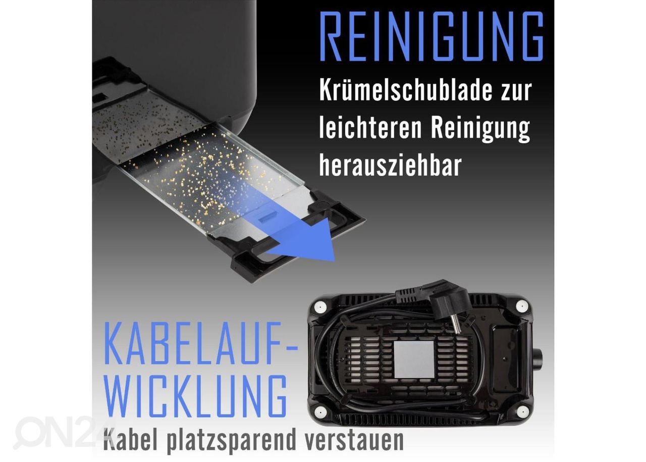 Röster Clatronic suurendatud