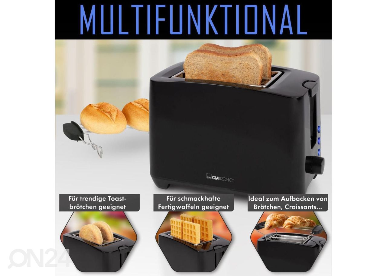 Röster Clatronic suurendatud