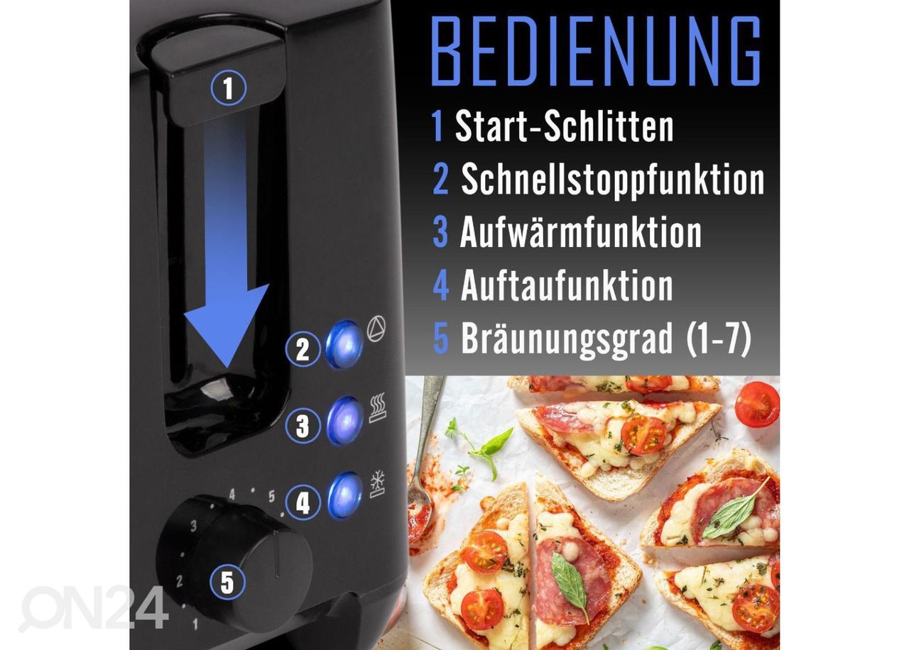 Röster Clatronic suurendatud