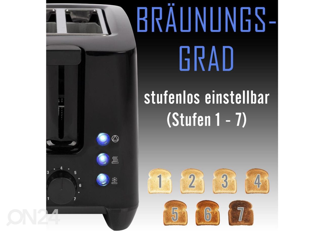 Röster Clatronic suurendatud