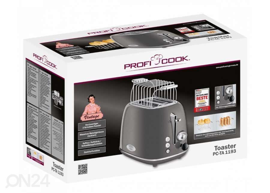 Röster ProfiCook suurendatud