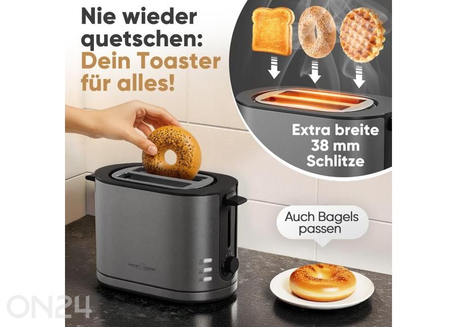 Röster ProfiCook PCTA1291, grafiithall suurendatud