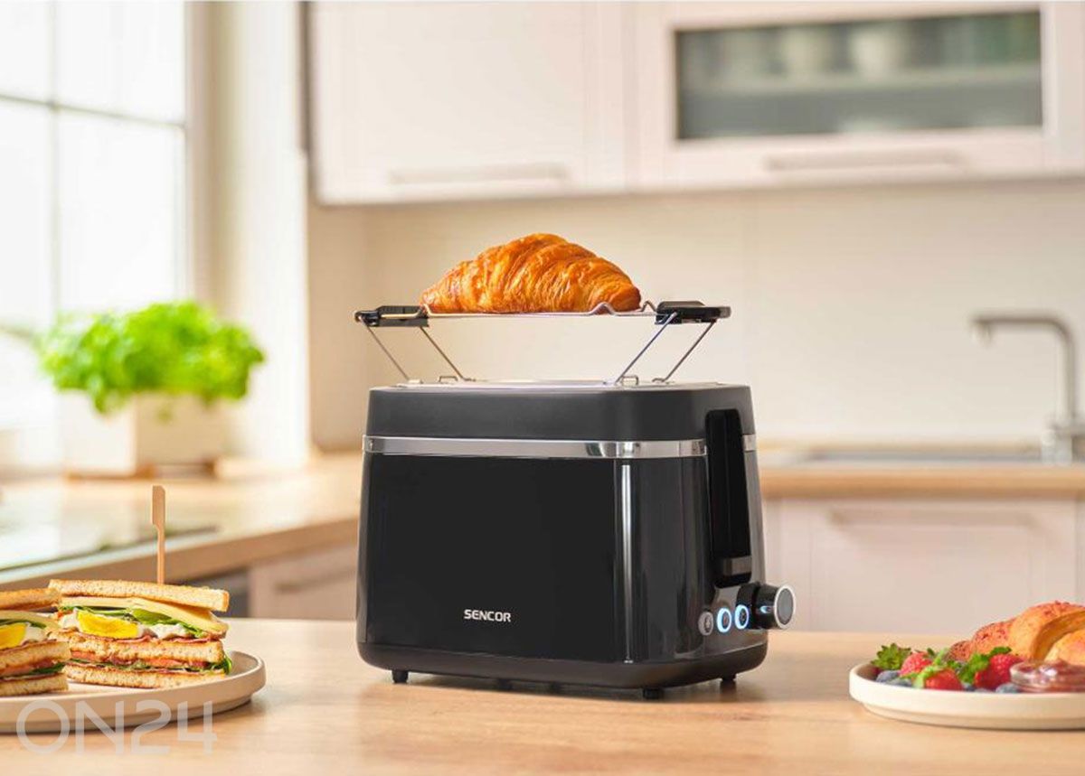 Röster Sencor STS2710BK, must suurendatud