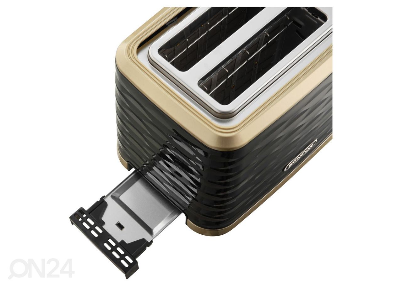 Röster Sencor STS7501BK, must suurendatud