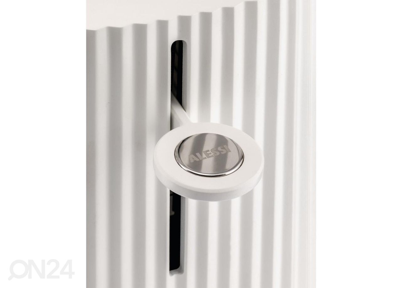 Röster XL Plisse Alessi MDL15W, valge suurendatud