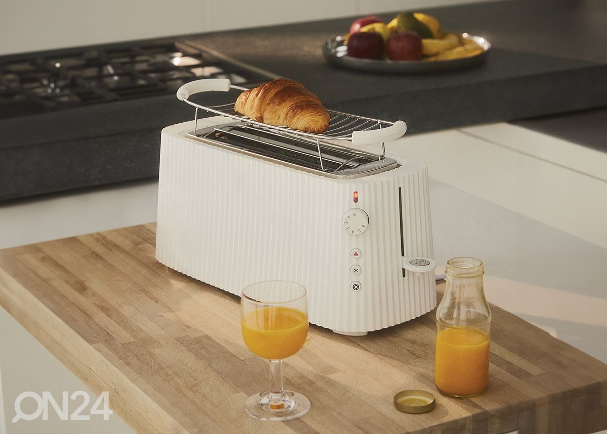 Röster XL Plisse Alessi MDL15W, valge suurendatud