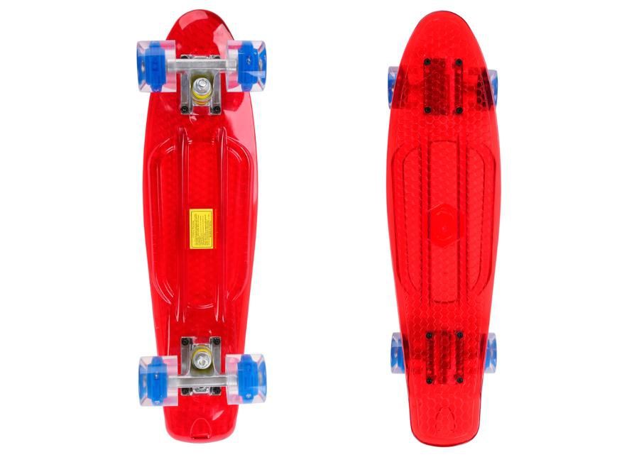 Rula Retro Transparent W/ Light Up Wheels Maronad suurendatud
