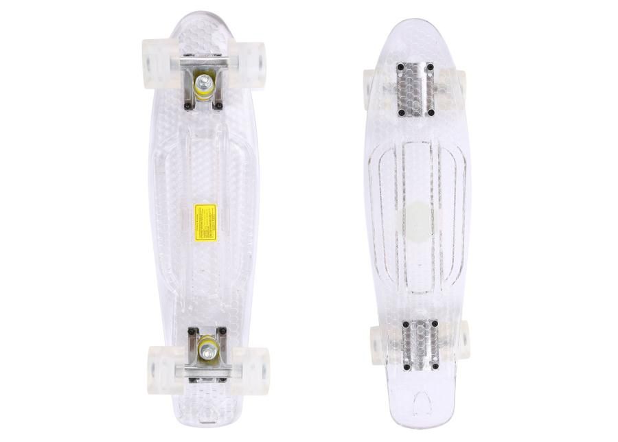 Rula Retro Transparent W/ Light Up Wheels Maronad suurendatud