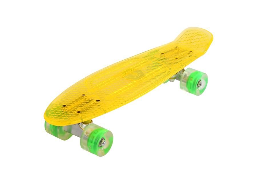 Rula Retro Transparent W/ Light Up Wheels Maronad suurendatud