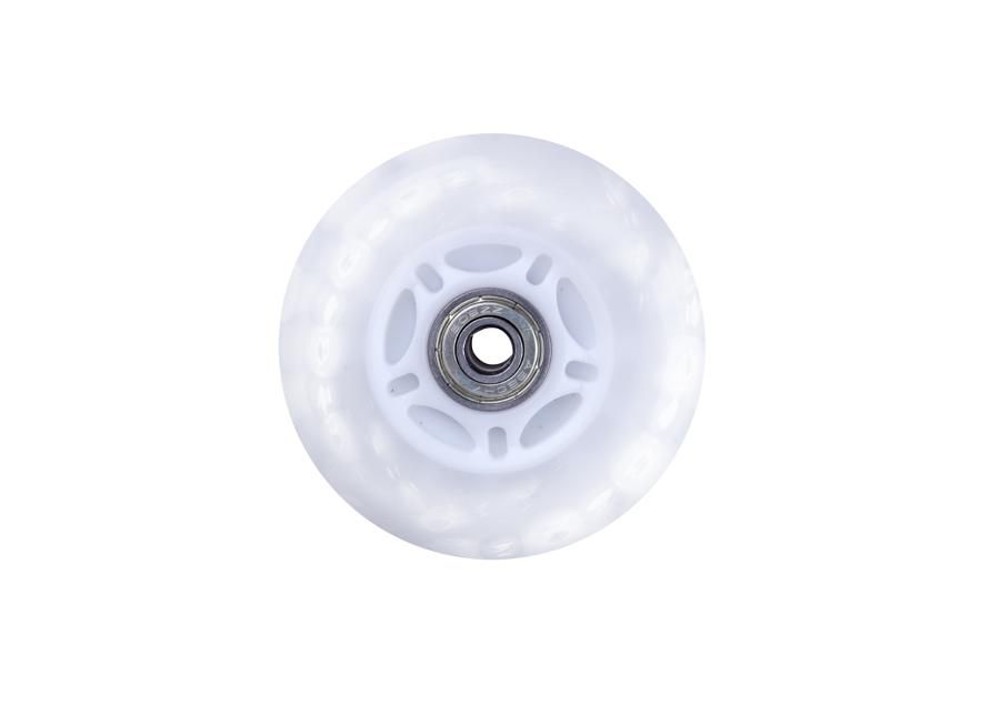 Rulluisu ratas Led tuledega ja laagriga PU 70*24 mm s ABEC 5 Insportline suurendatud