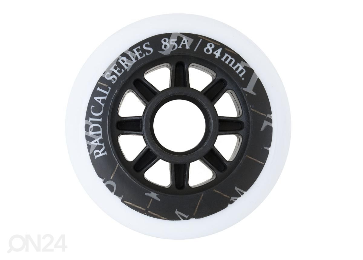 Rulluisu rataste komplekt Radical 84x24 85A Tempish suurendatud