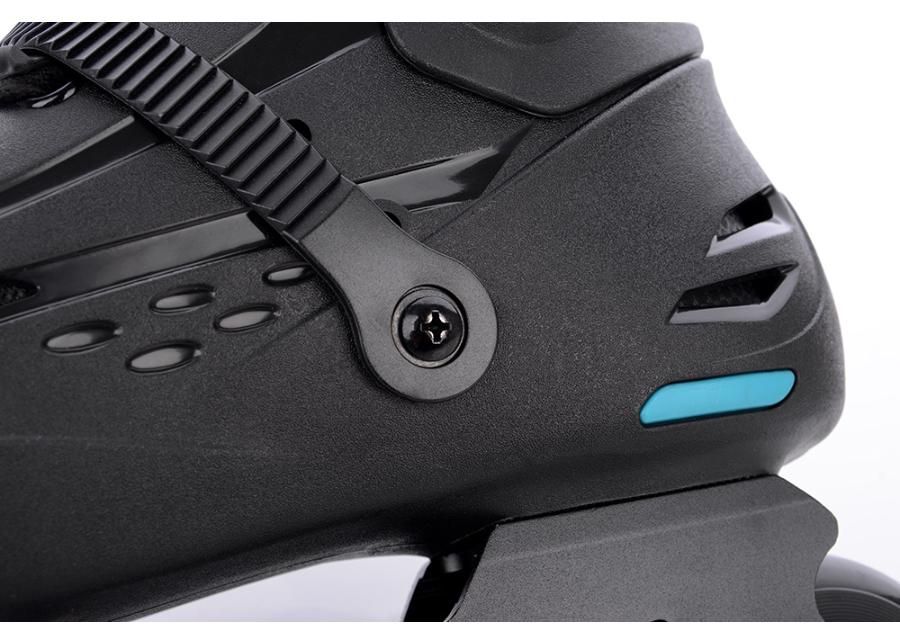 Rulluisud trikitamiseks meestele BLACK ICE HOOD Tempish suurendatud