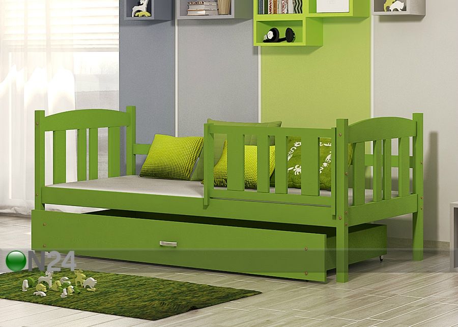 Sahtliga lastevoodi 80x184 cm+madrats suurendatud