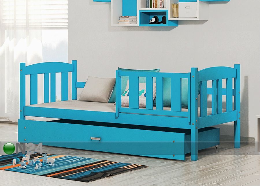 Sahtliga lastevoodi 80x184 cm+madrats suurendatud