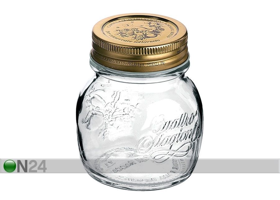 Säilituspurk Bormioli Rocco Quattro 150 ml, 3 tk suurendatud