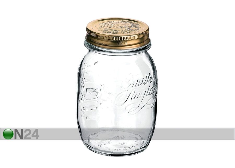 Säilituspurk Quattro 500 ml, 3 tk suurendatud