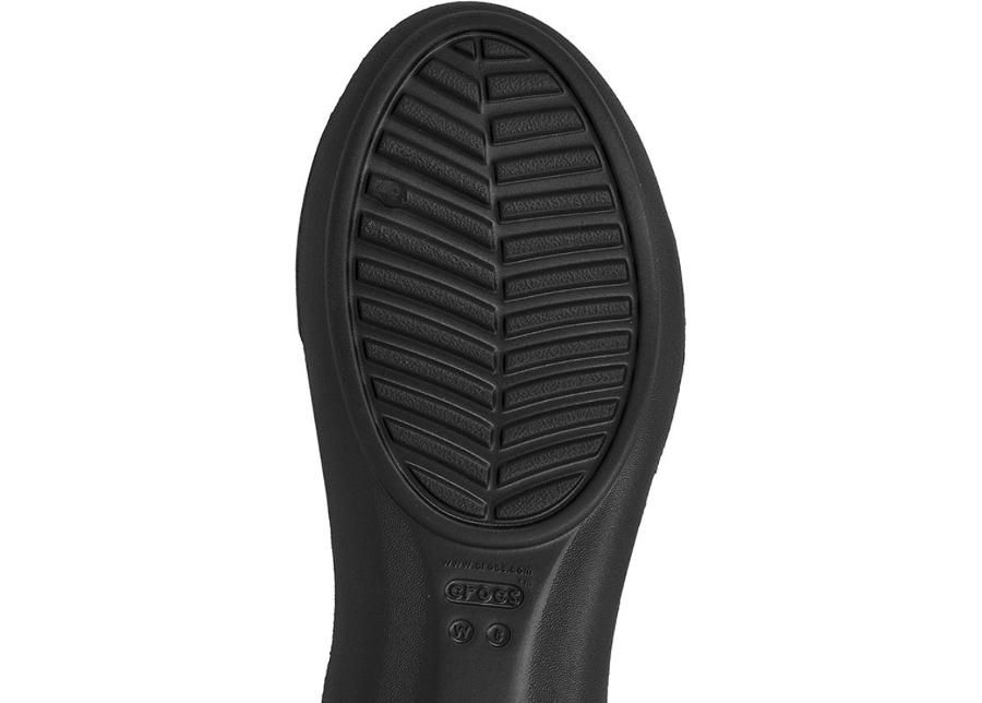 Sandaalid naistele Crocs Lina Dorsay Flat W 204291 must suurendatud