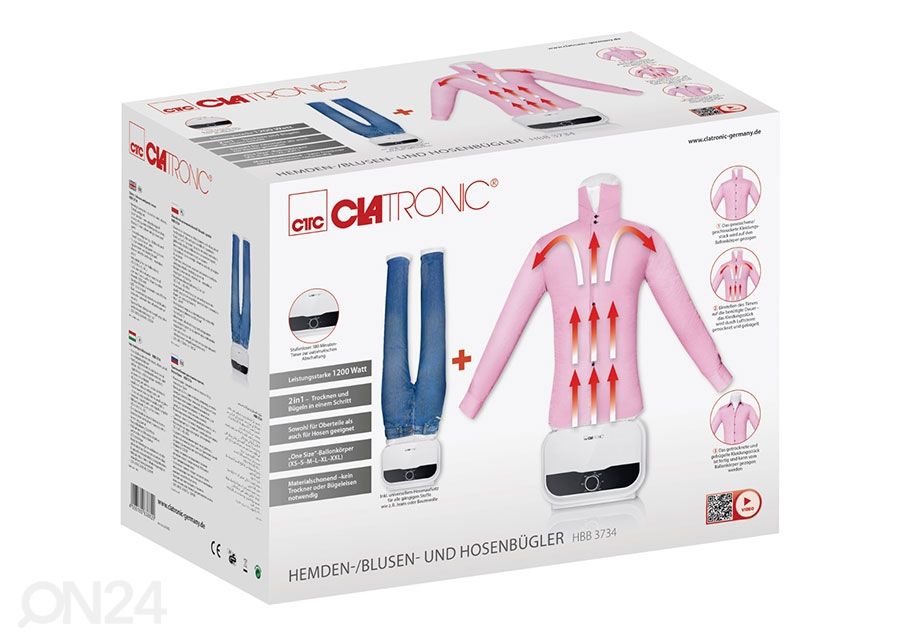 Särgitriikija Clatronic HBB3734 suurendatud