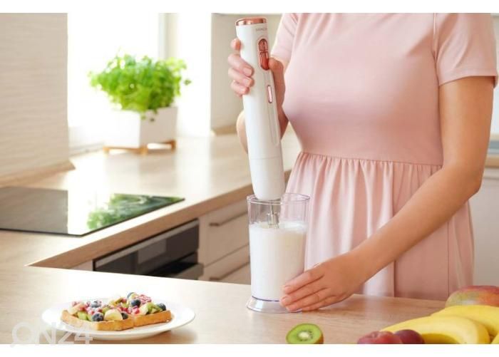 Saumikser akutoitel Sencor SHB9000WH, valge suurendatud