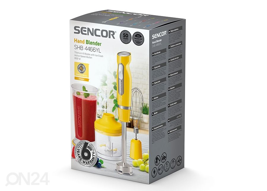Saumikser Sencor suurendatud