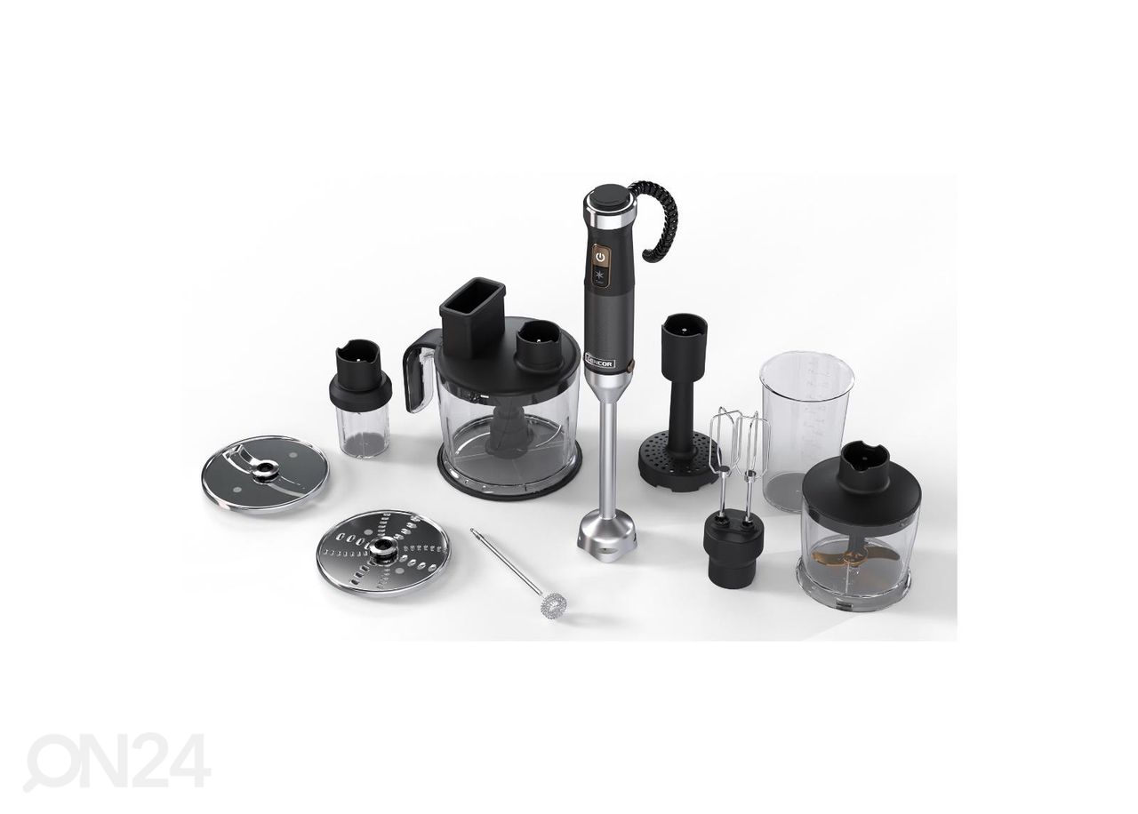 Saumikser tarvikutega Sencor SHB6552BK, must suurendatud
