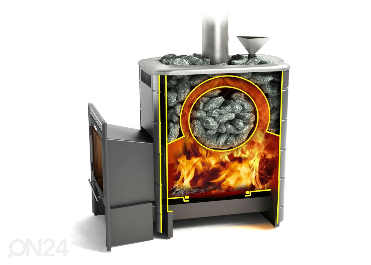 Saunaahi Angara 2012 Inox Vitra suurendatud