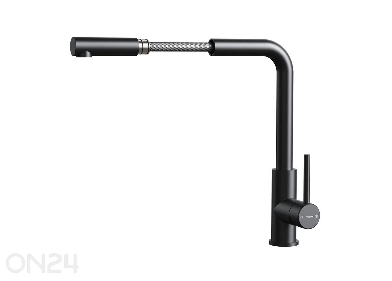 Segisti Teka UNI 9331, matt must suurendatud