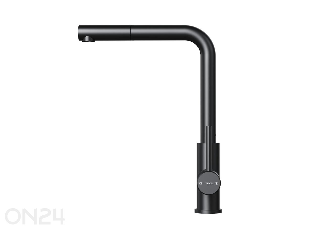 Segisti Teka UNI 9331, matt must suurendatud