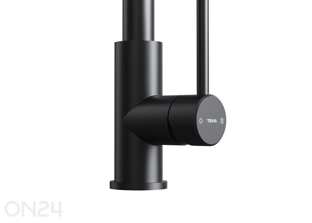 Segisti Teka UNI 9331, matt must suurendatud