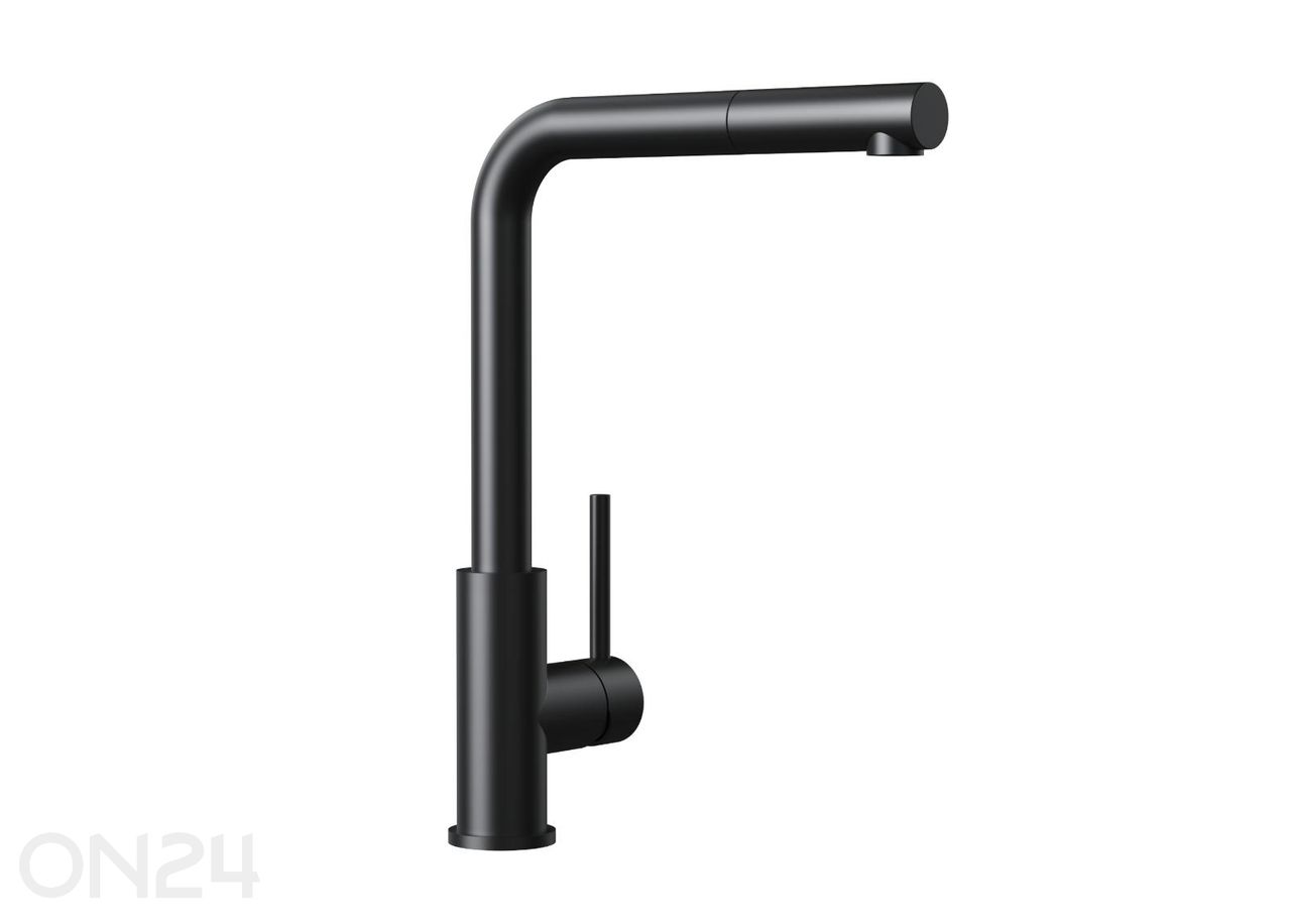 Segisti Teka UNI 9331, matt must suurendatud