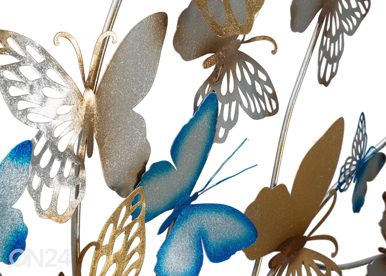 Seinadekoratsioon Butterflies 132x95,5 cm suurendatud